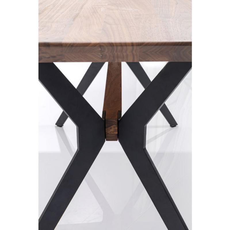 Table Downtown Walnut 100x220cm